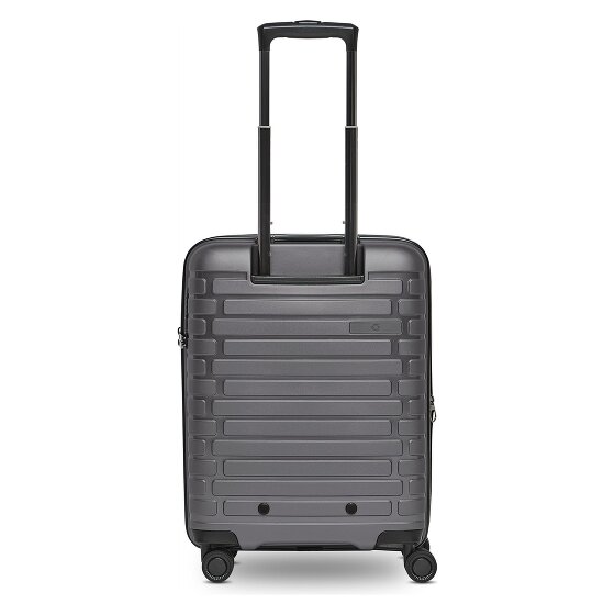 Pactastic Collection 04 THE CABIN + 4 roulettes Trolley de cabine S 55 cm avec soufflet d'extension