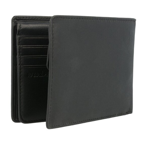 bugatti Primo Porte-monnaie en cuir 12 cm