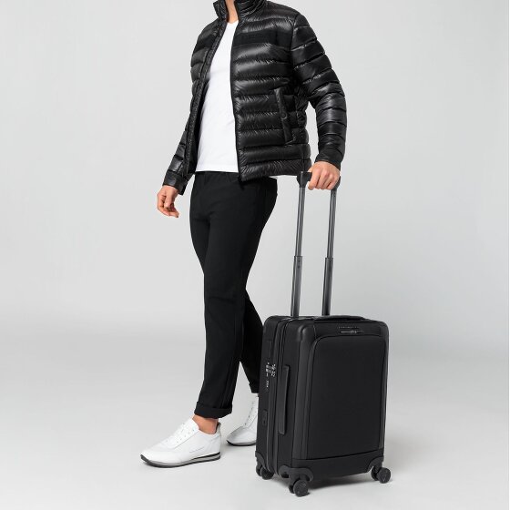 Porsche Design Roadster 4 roulettes Trolley de cabine 55 cm avec soufflet d'extension