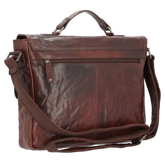 Pride and Soul Baggie Porte-documents en cuir 35 cm Compartiment pour ordinateur portable
