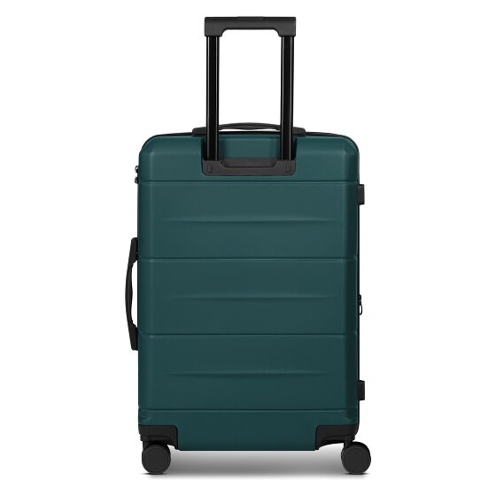 Police London 4 roues Valise cabine 64 cm avec soufflet d'extension