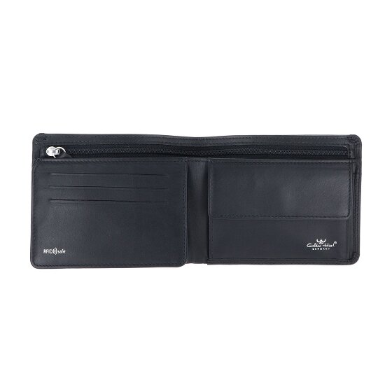 Golden Head Polo Porte-monnaie Protection RFID Cuir véritable 12.5 cm