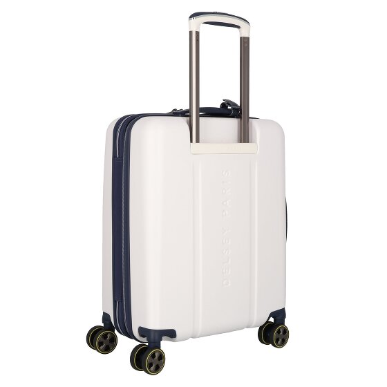 Delsey Paris Cadence 4 roulettes Trolley de cabine 55 cm avec soufflet d'extension