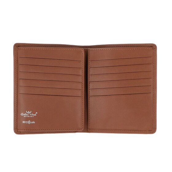 Golden Head Porte-monnaie Polo RFID en cuir 10,5 cm