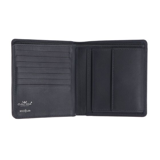 Golden Head Polo Porte-monnaie Protection RFID Cuir véritable 13 cm