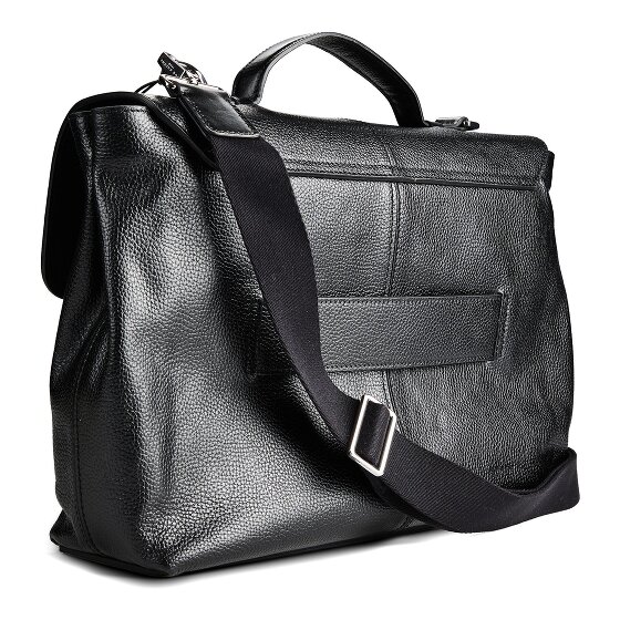 The Bridge Biagio Porte-documents Messenger Cuir véritable 41 cm Compartiment ordinateur