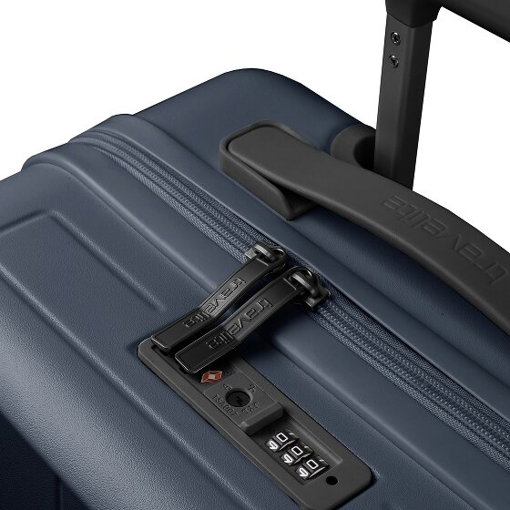 Travelite Panello 4 roulettes Trolley de cabine 55 cm