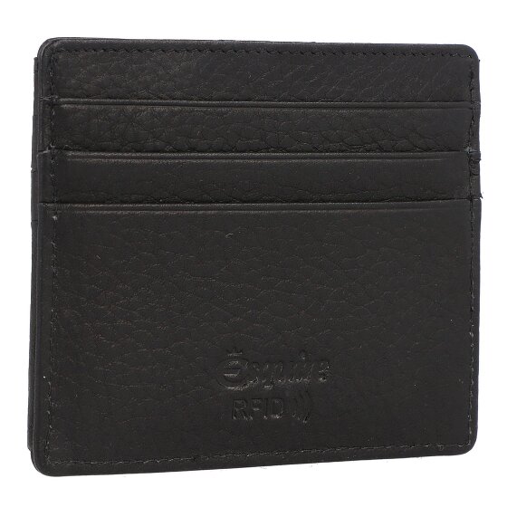 Esquire Porte-cartes de crédit Oslo Texas RFID en cuir 9,5 cm