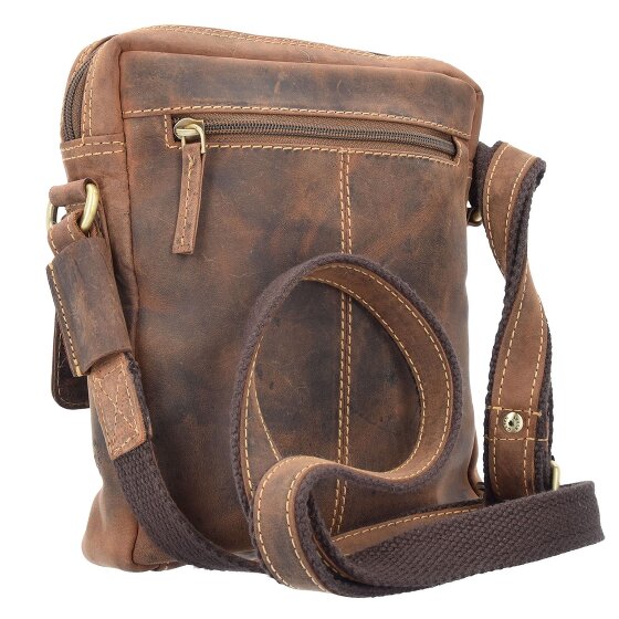 Greenburry Sac à bandoulière Vintage en cuir 20 cm