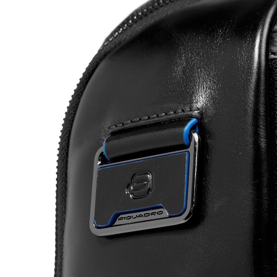 Piquadro Blue Square Daypack Cuir 29 cm Compartiment pour ordinateur portable