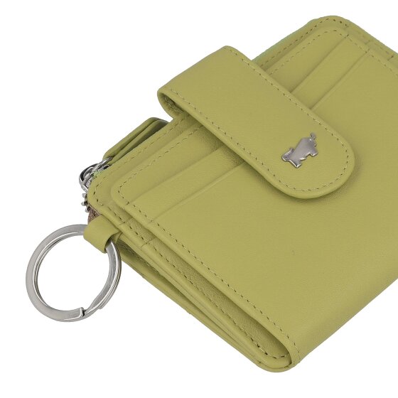 Braun Büffel Joy Étui pour cartes de crédit Protection RFID Cuir véritable 11 cm