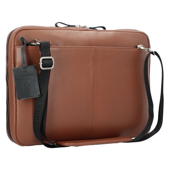 Burkely Bold Bobby Sacoche pour ordinateur portable en cuir RFID 39 cm