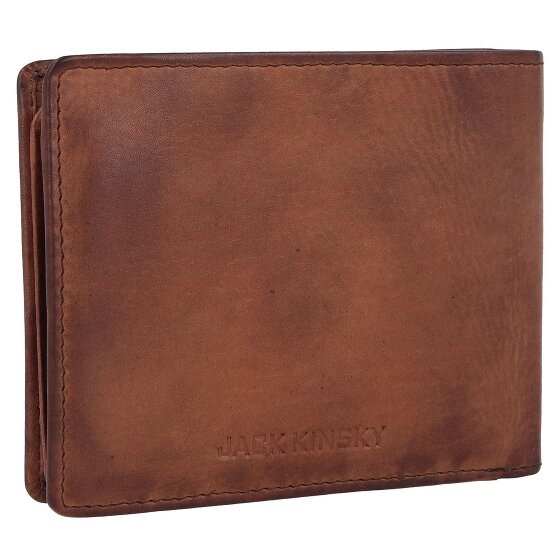 Jack Kinsky Porte-monnaie Nelson RFID cuir 13 cm