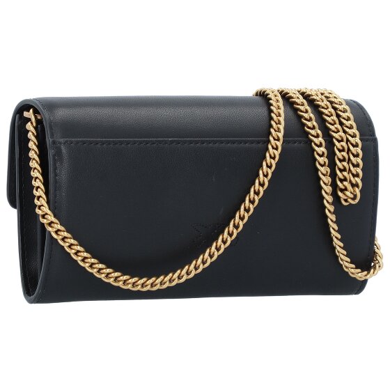PINKO Love One Sac pochette Cuir véritable 19 cm