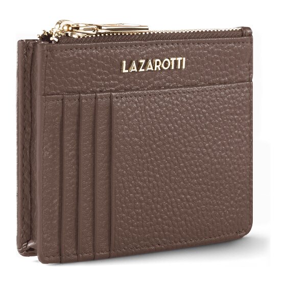 Lazarotti Bologna Leather Étui à clés en cuir 11,5 cm avec poche Air Tag