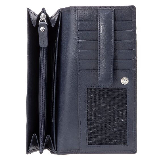 Maître Auen Diedburg Portefeuille d'embrayage Protection RFID Cuir 18.5 cm