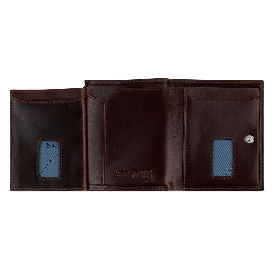 bugatti Secure Slim Porte-monnaie Protection RFID Cuir 8 cm