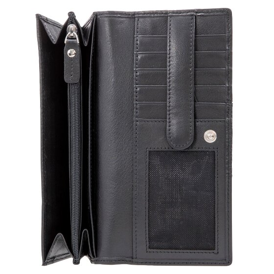 Maître Auen Diedburg Portefeuille d'embrayage Protection RFID Cuir 18.5 cm