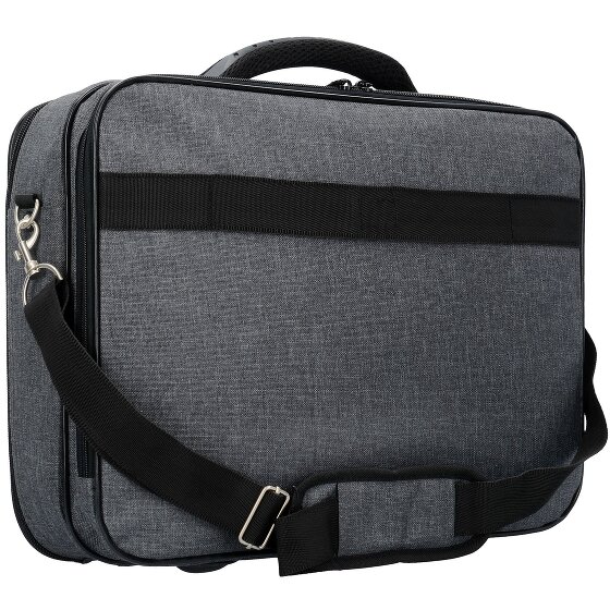 Dermata Basic Plus - Sac d'avion 43 cm - Compartiment pour ordinateur portable