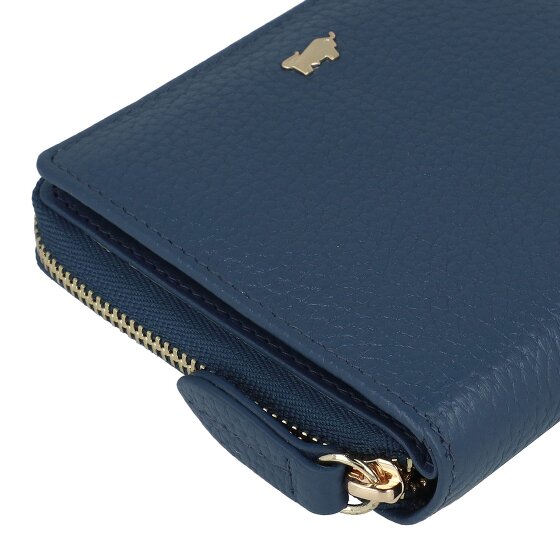 Braun Büffel Asti Porte-monnaie Protection RFID Cuir véritable 10 cm