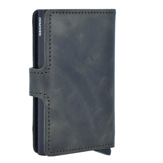 Secrid Miniwallet Étui pour cartes de crédit Protection RFID Cuir véritable 6.5 cm