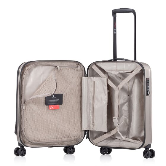 Pack Easy B-Solutions 4 roulettes Trolley de cabine S 55 cm Compartiment pour ordinateur portable