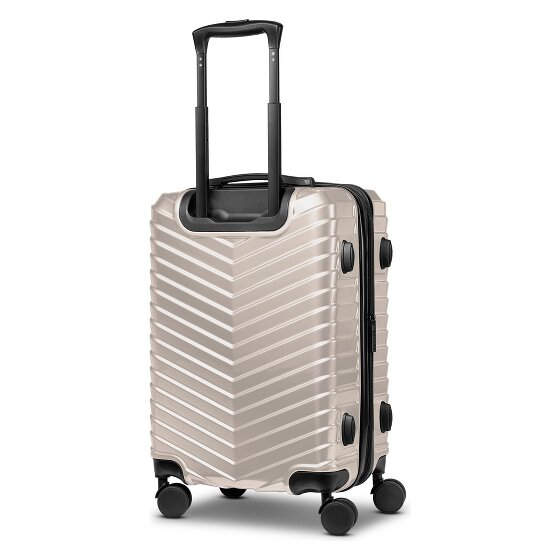 Redolz Essentials 18 4 roulettes Trolley de cabine 55 cm avec soufflet d'extension