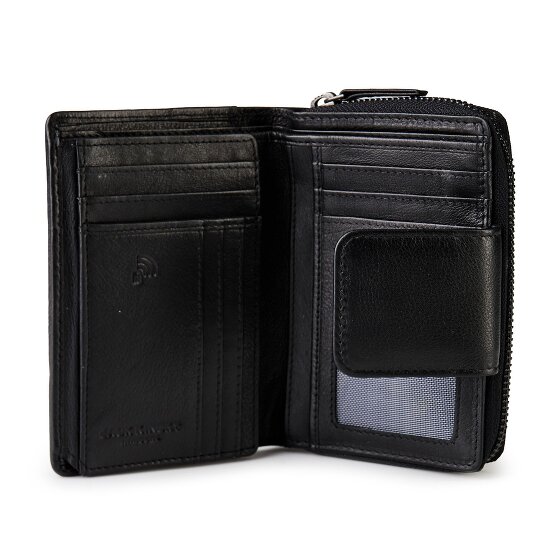 Jack Kinsky Livorno 511 Porte-monnaie Protection RFID Cuir 9.5 cm