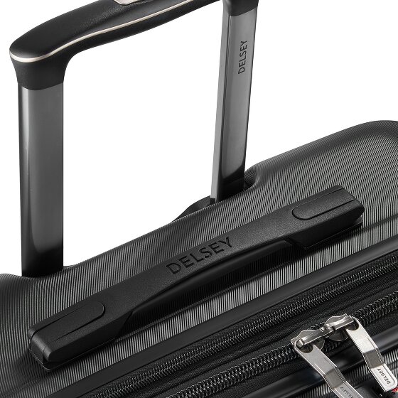 Delsey Paris Meteor 4 roues Valise cabine L 78 cm avec soufflet d'extension