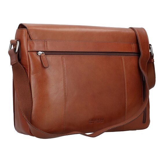 Leonhard Heyden Cambridge Messenger en cuir, 38 cm, compartiment pour ordinateur portable