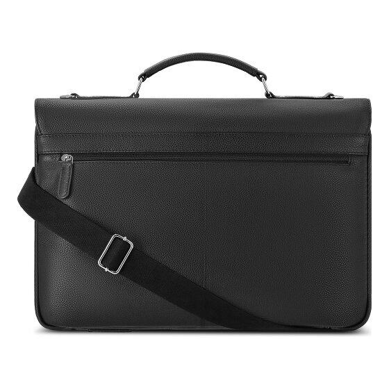bugatti Valencia Attaché-case Cuir véritable 43 cm Compartiment ordinateur
