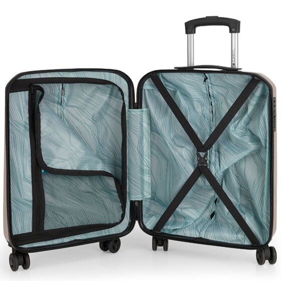 Gabol Mercury 4 roulettes Set de valises 3 pièces
