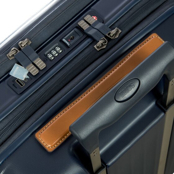 Bric's Taormina 4 roulettes Trolley S 57 cm avec soufflet d'extension