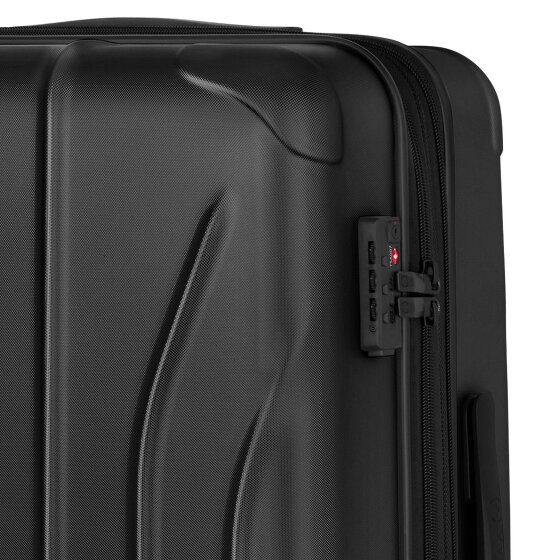 Wenger Oryson 4 roulettes Trolley M 65 cm avec soufflet d'extension