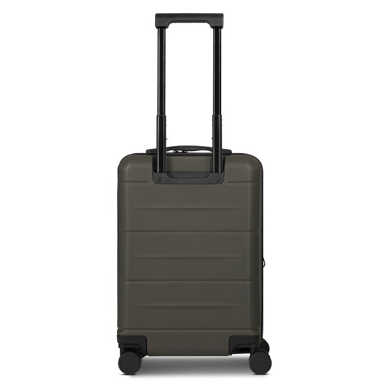 Police London 4 roues Valise cabine 55 cm Compartiment ordinateur avec soufflet d'extension