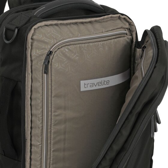 Travelite Crosslite Pochette de voyage 40 cm Compartiment pour ordinateur portable avec soufflet d'extension