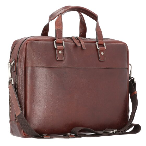 Leonhard Heyden Roma Attaché-case Cuir véritable 41 cm Compartiment ordinateur