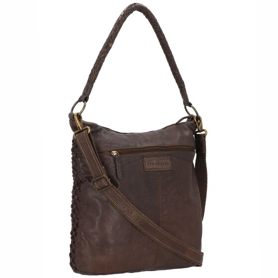 Greenland Nature Femi & Nine Sac à bandoulière en cuir 39 cm