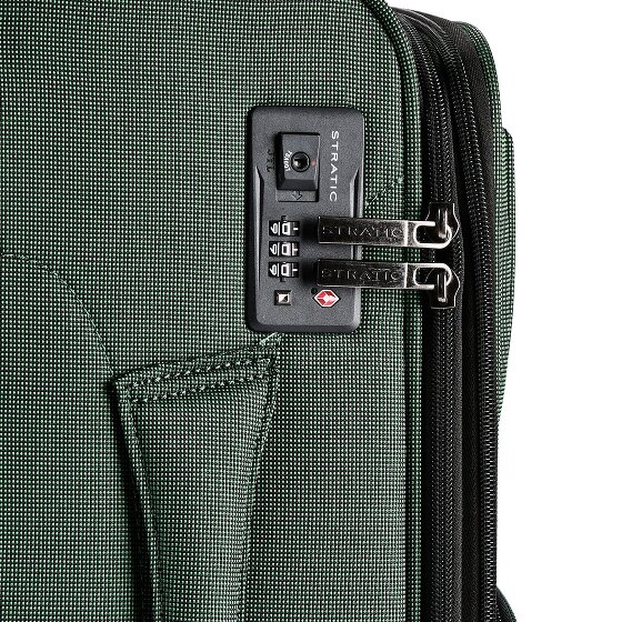 Stratic Bendigo Light + 4 roues Valise cabine 54 cm avec soufflet d'extension