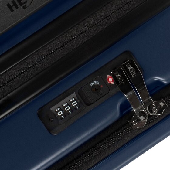 Heys Hatch 4 roulettes Trolley de cabine 53 cm Compartiment pour ordinateur portable avec soufflet d'extension