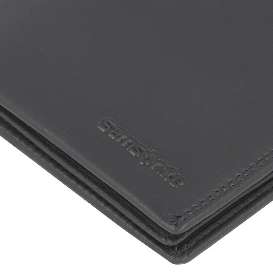 Samsonite Attack 2 Porte-monnaie Protection RFID Cuir véritable 10.5 cm