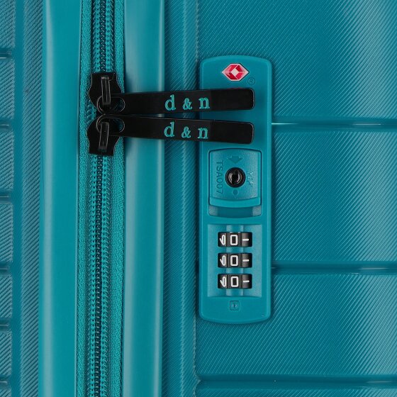 d&n Travel Line 4600 4 roulettes Set de valises 3 pièces