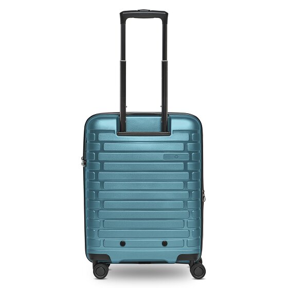 Pactastic Collection 04 THE CABIN + 4 roulettes Trolley de cabine S 55 cm avec soufflet d'extension