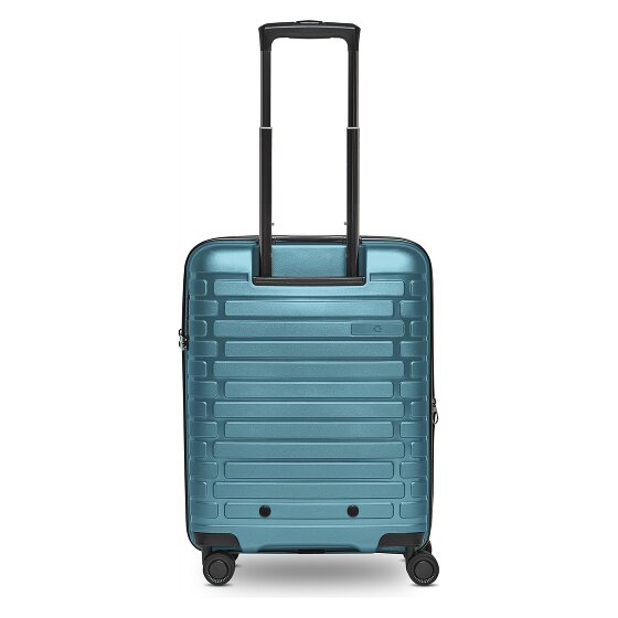 Pactastic Collection 04 THE CABIN + 4 roulettes Trolley de cabine S 55 cm avec soufflet d'extension