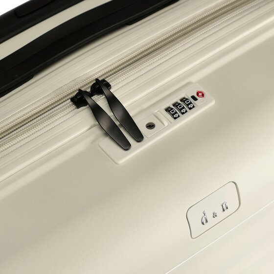 d&n Travel Line 4700 4 roulettes Set de valises 3 pièces avec soufflet d'extension