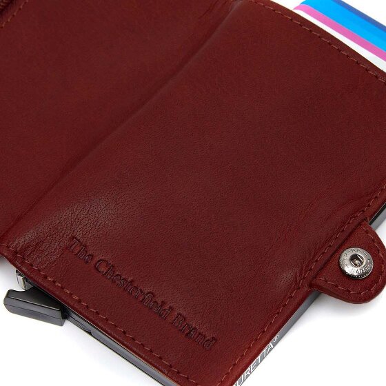 The Chesterfield Brand Baldwin Étui pour cartes de crédit Protection RFID Cuir véritable 6.5 cm