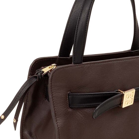 DuDu Sac à bandoulière Cuir véritable 23 cm