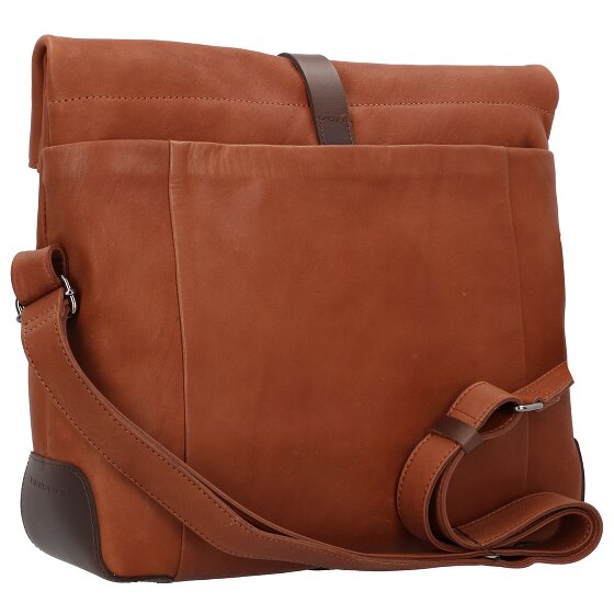 Harold's Mount Ivy Messenger en cuir, compartiment pour ordinateur portable 40 cm