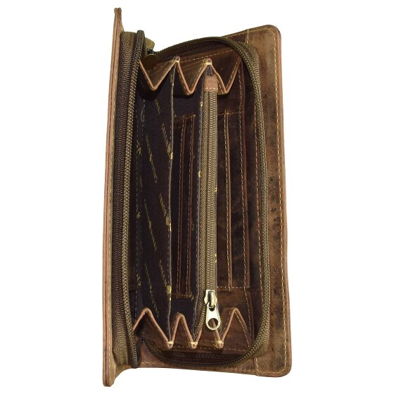 Greenburry Porte-monnaie Vintage en cuir 18 cm