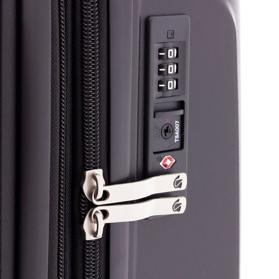 Gladiator 5000 4 roulettes Trolley de cabine 55 cm avec soufflet d'extension